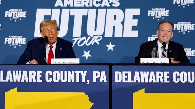 Donald Trump Campaigns In Pennsylvania With One Week Until Election Day