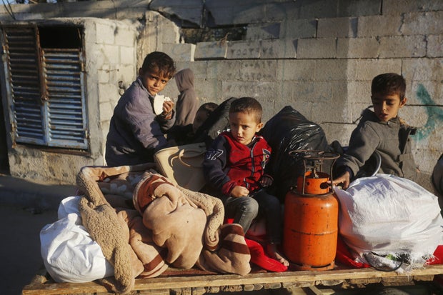 Palestinians, living Nuseirat Refugee Camp, migrate safer areas due to ongoing attacks