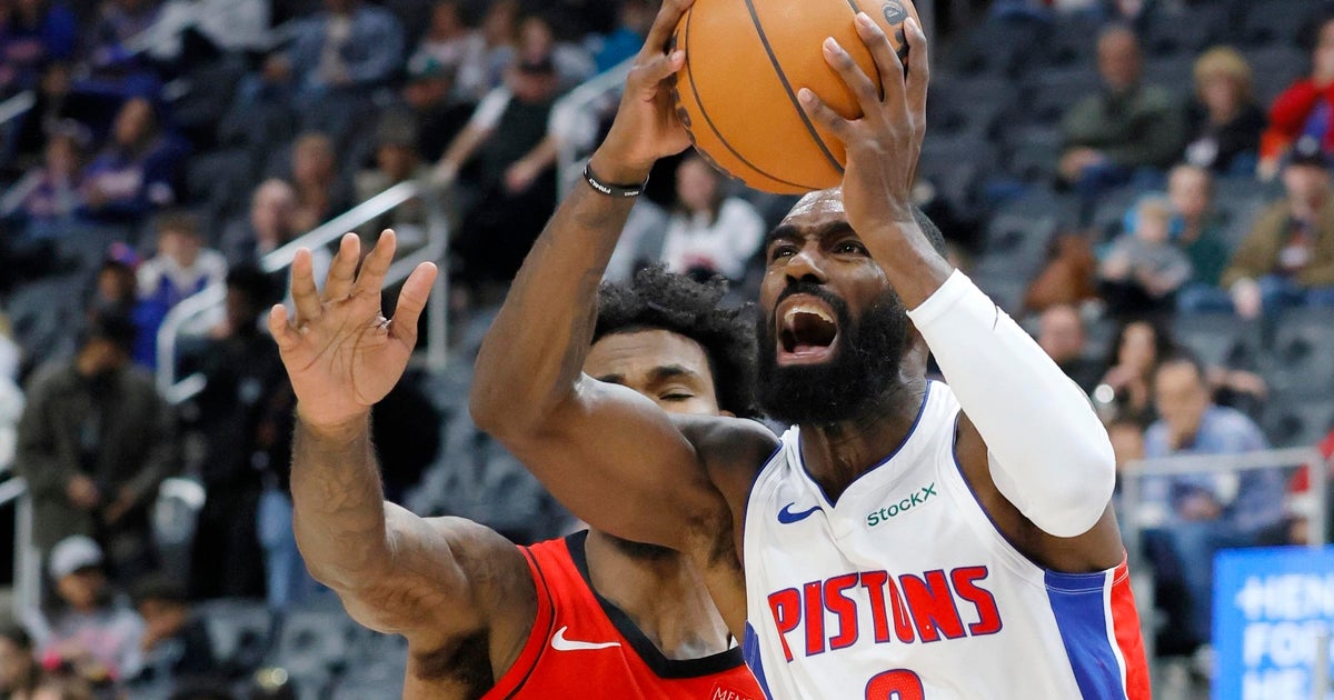 Detroit Pistons defeated by Houston Rockets in 101-99 nailbiter - CBS ...