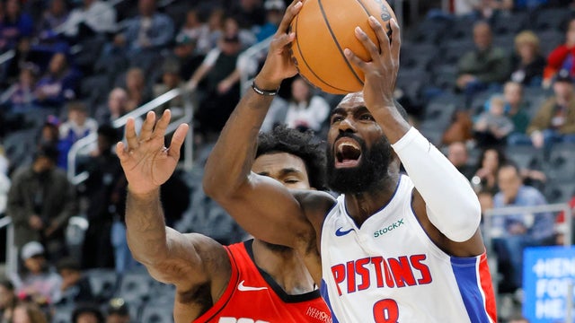 Rockets Pistons Basketball 
