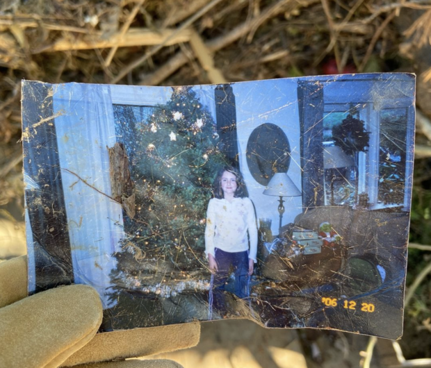 Becky Tate and her daughter both recognized their photos on the Instagram page. Tate's daughter, Nancy, said in the comments her mom was crying when they discovered it. 