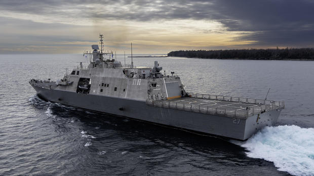 USS Nantucket (LCS-27) Sea Trails 