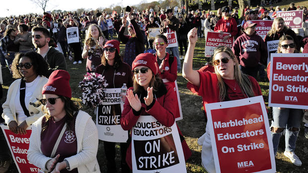 Teacher Strikes Massachusetts 