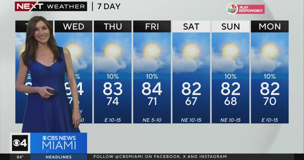 South Florida Weather for Tuesday 11/12/2024 12PM - CBS Miami