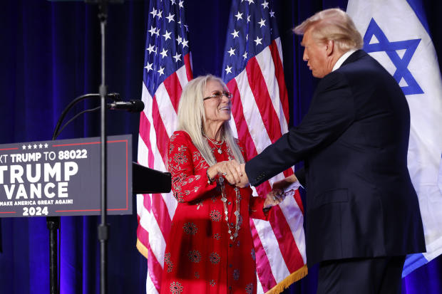 Donald Trump Delivers Remarks On Fighting Anti-Semitism In Washington, DC 