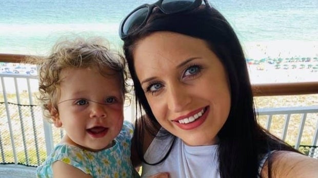 Alyssa Burkett and Willow