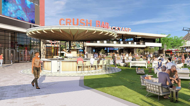 Rendering of Crush Bar at Xfinity Live! 