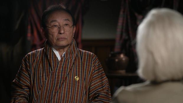 Dasho Kinley Dorji speaks with Lesley Stahl 