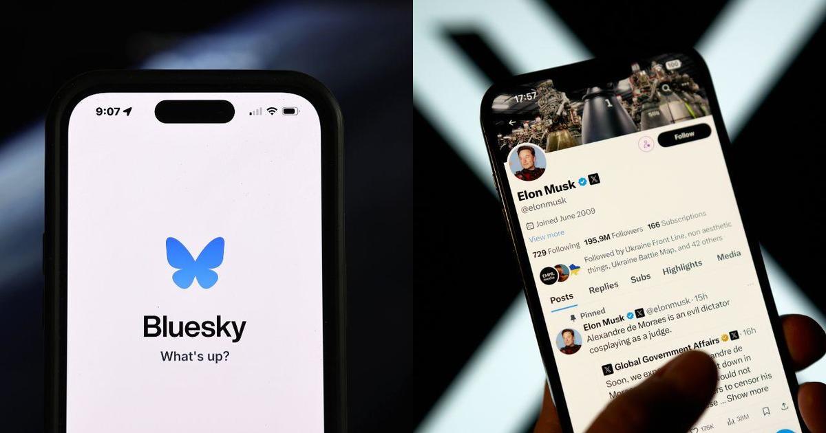 Bluesky says X's "partisan microphone" are driving users to it