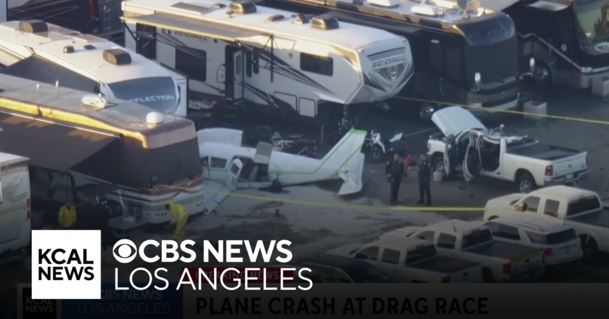 4 People Injured When Small Plane Crashes At During NHRA Finals At ...