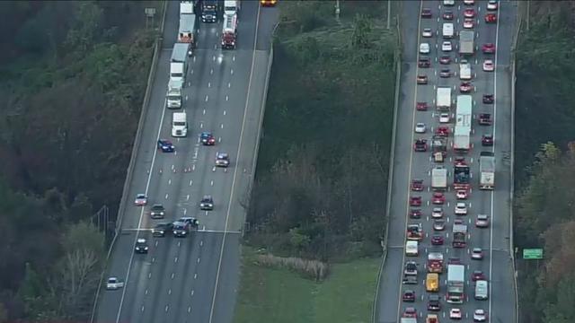 All lanes of I-95 North in Howard County are closed after a man was found shot outside of his vehicle early Monday morning, according to Maryland State police. 