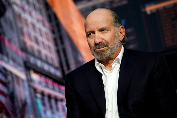 Howard Lutnick, chairman and chief executive officer of Cantor Fitzgerald LP, is seen during a Bloomberg Television interview in New York, April 25, 2024.
