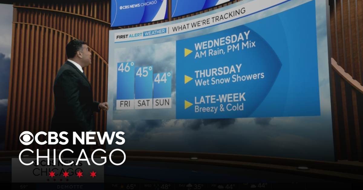 Get ready for snow in Chicago later this week - CBS Chicago