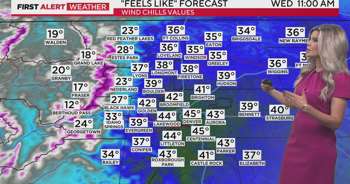 Bitter cold night ahead for Denver and across Colorado - CBS Colorado