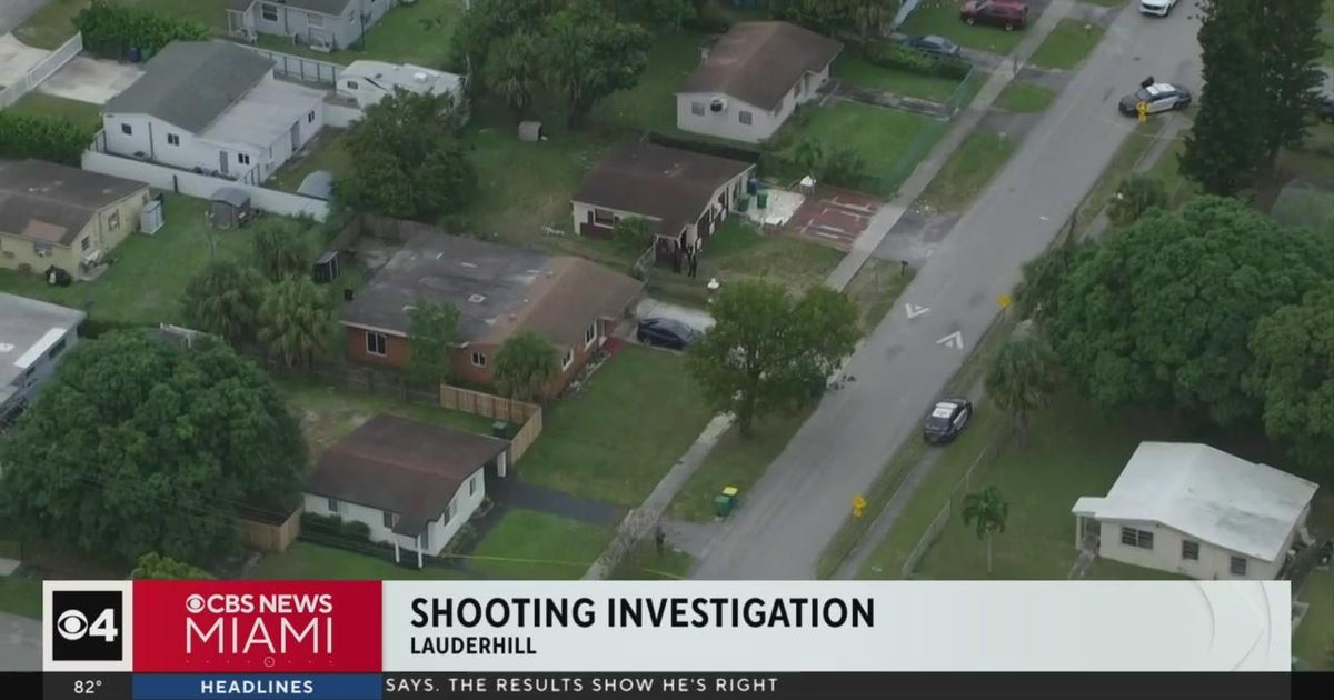 Two men taken to hospital after shooting in Lauderhill - CBS Miami