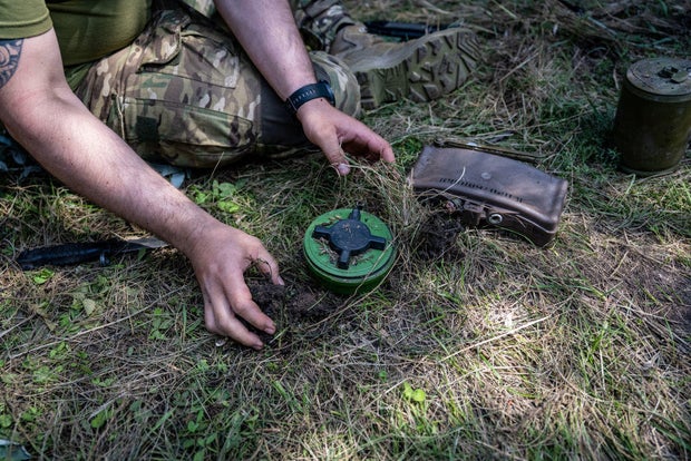 anti-personnel mine
