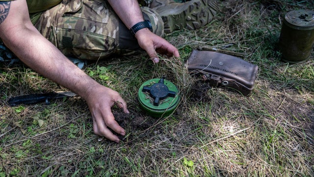 anti-personnel mine