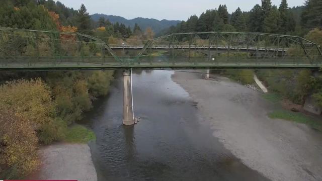 Russian River before the storm 