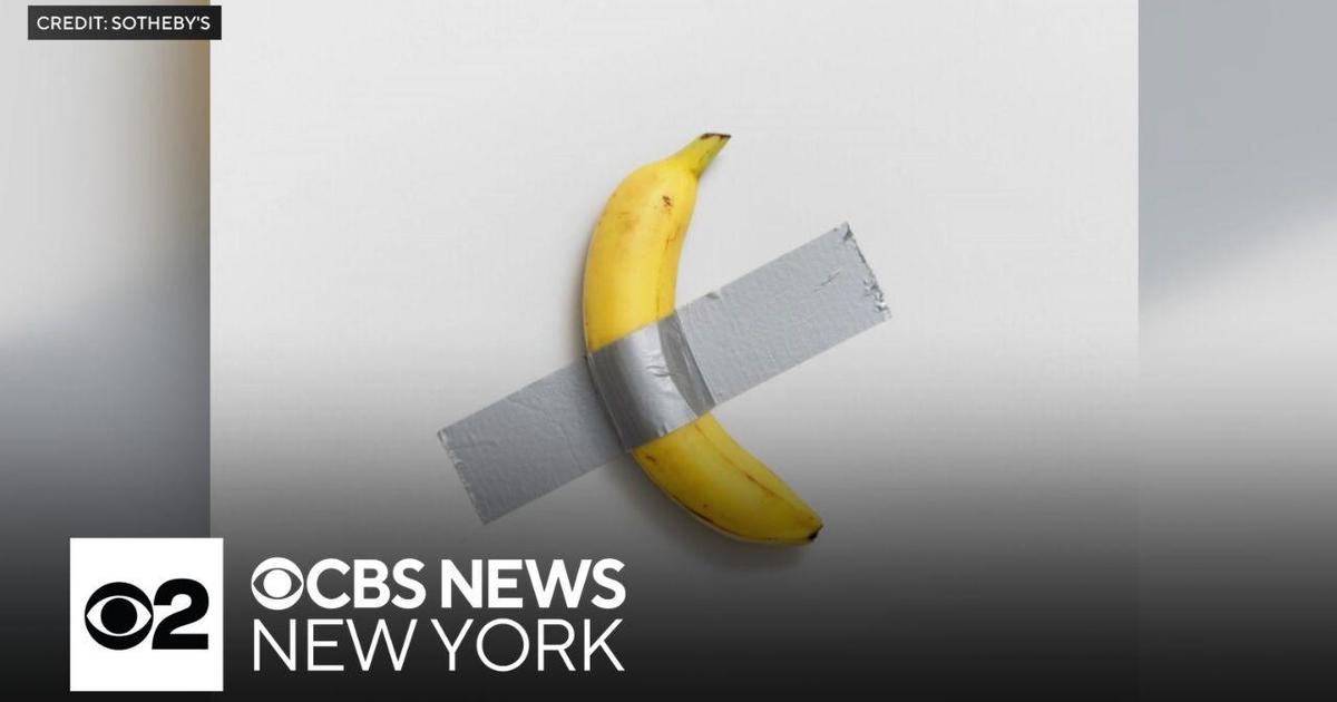 Banana Taped to Wall Sells for $6.2 Million at NYC Auction!