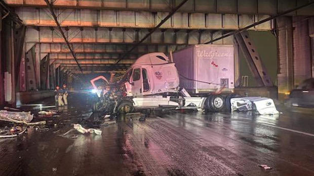 Bay Bridge big rig crash 