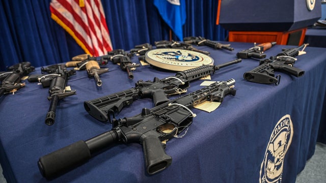 Firearms seized in crackdown on arms smuggling