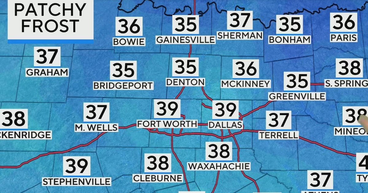 Chilly night and morning temperatures lay in store for North Texas ...