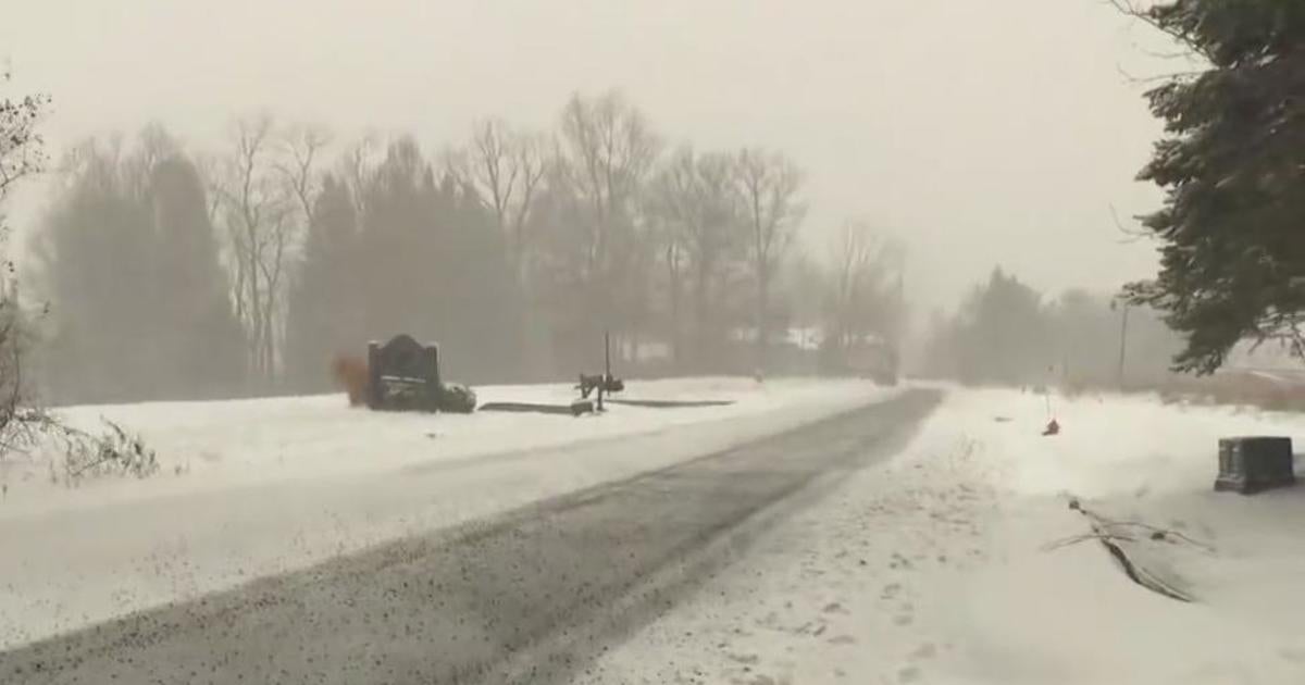 Maryland gets its first taste of winter weather - CBS Baltimore