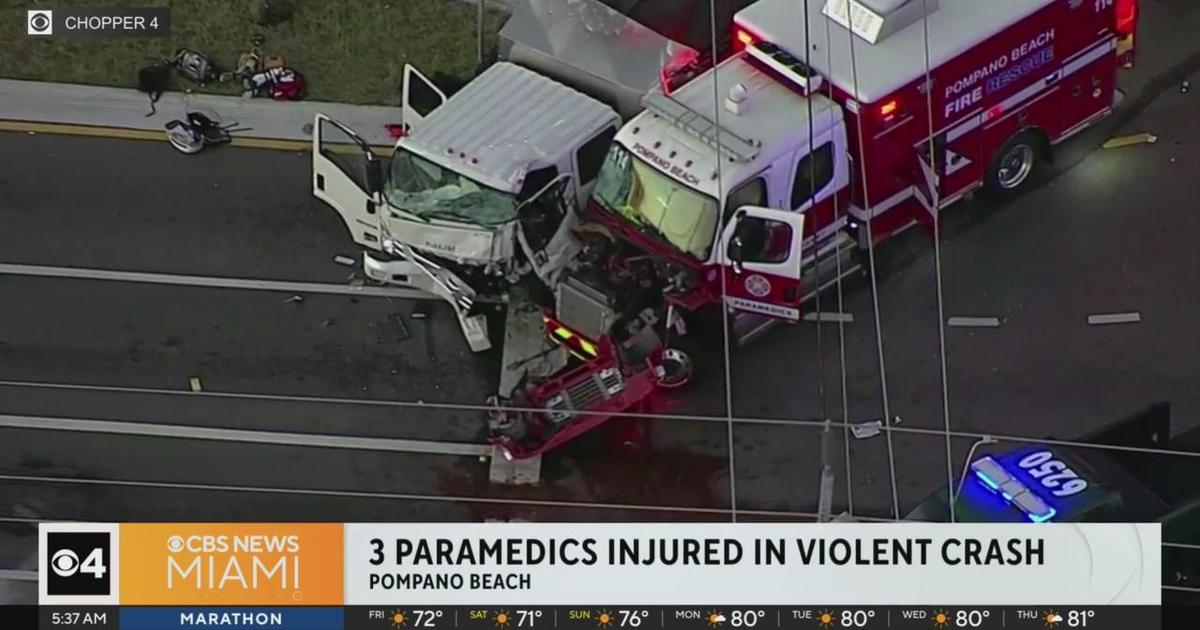 Multi-Vehicle Crash Injures Firefighters in Florida