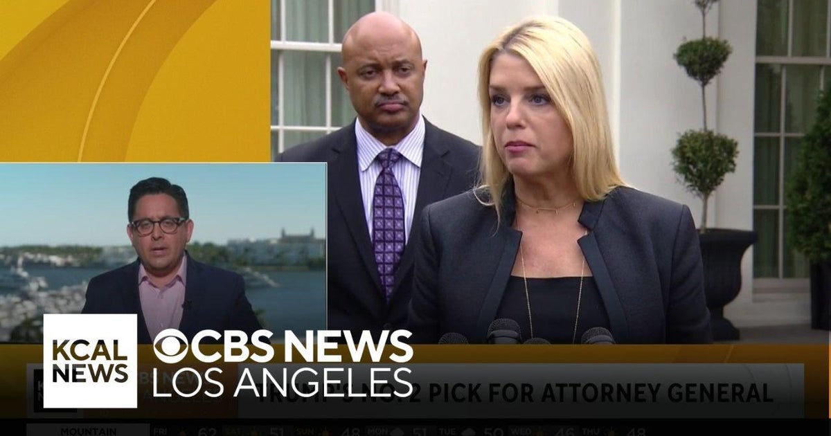 CBS political correspondent offers insight Trump's US Attorney General ...