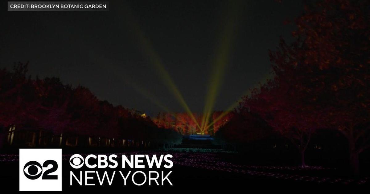 Brooklyn Botanic Garden opens winter show “Lightscape”.