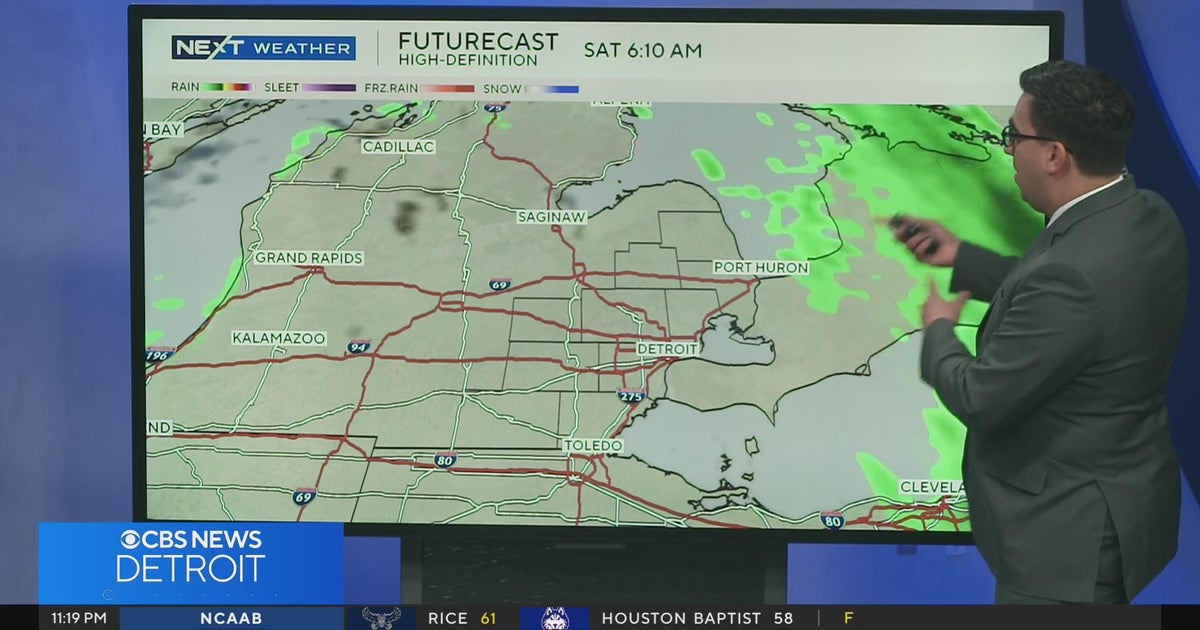 Mild weekend - CBS Detroit