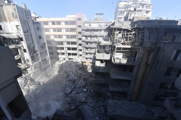 Israeli army attacks central Beirut