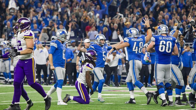 NFL: NOV 24 Vikings at Lions 