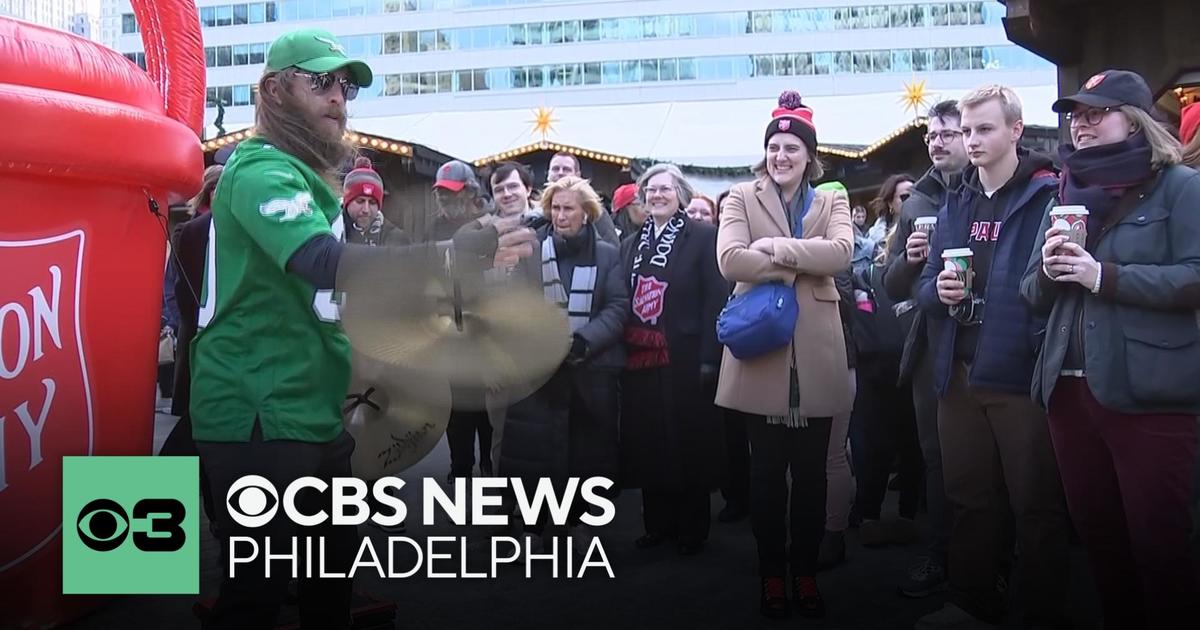 Salvation Army brass band kicks off CBS Philadelphia's annual Joy of