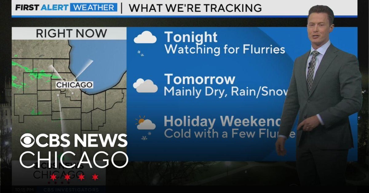 Mainly dry in Chicago Wednesday with rain and snow to the south - CBS ...