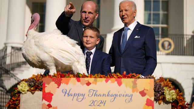 President Biden Pardons Two Turkeys Ahead Of Thanksgiving Holiday 