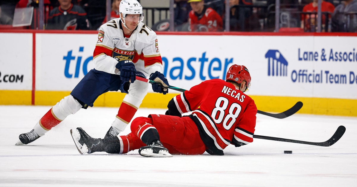 Panthers beat back Hurricanes 6-3 Panthers beat back Hurricanes 6-3