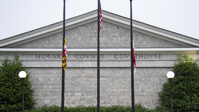 The Howard County Courthouse in Ellicott City, MD on June 18, 2019. 