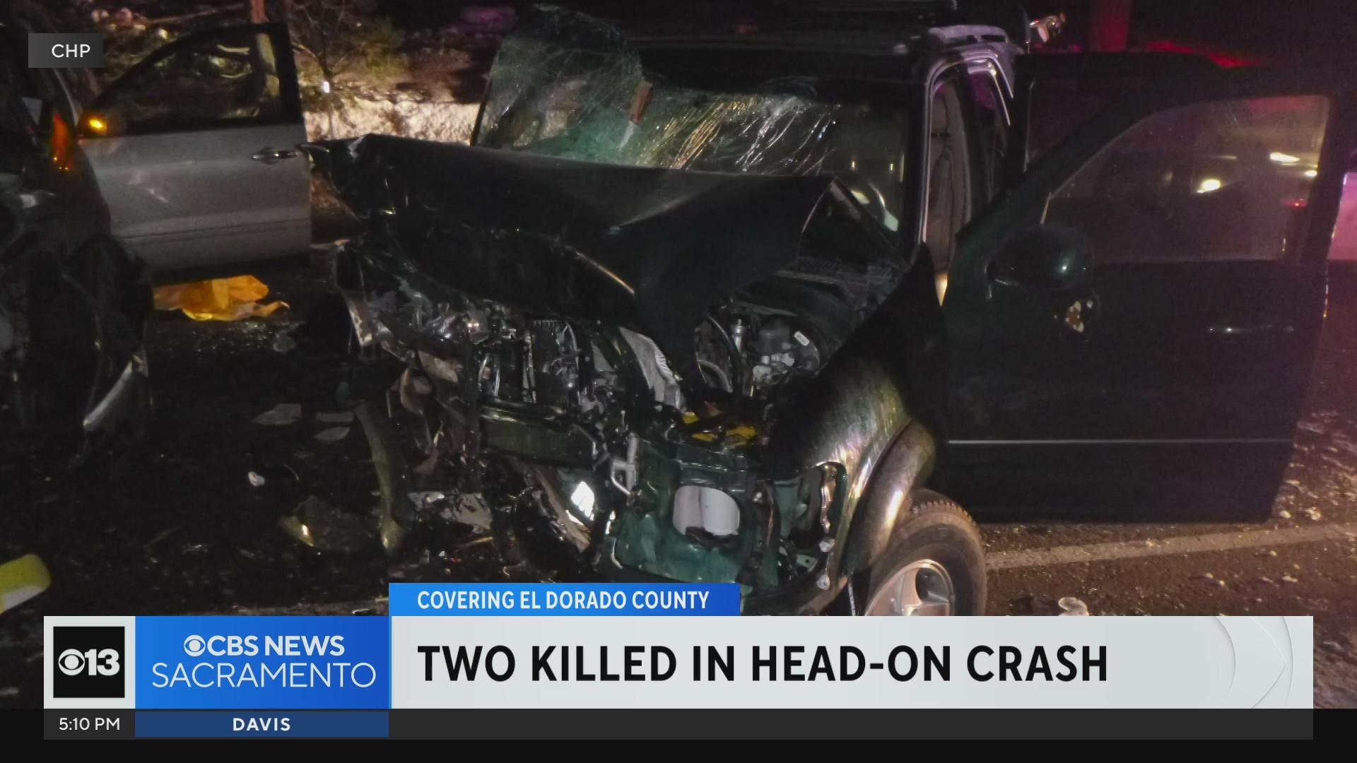 2 killed in head-on collision on El Dorado County highway
