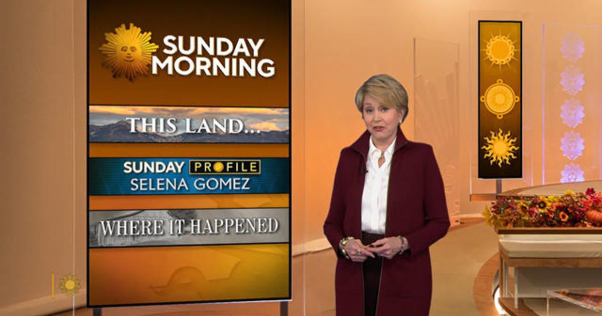 12/1 Sunday Morning CBS News