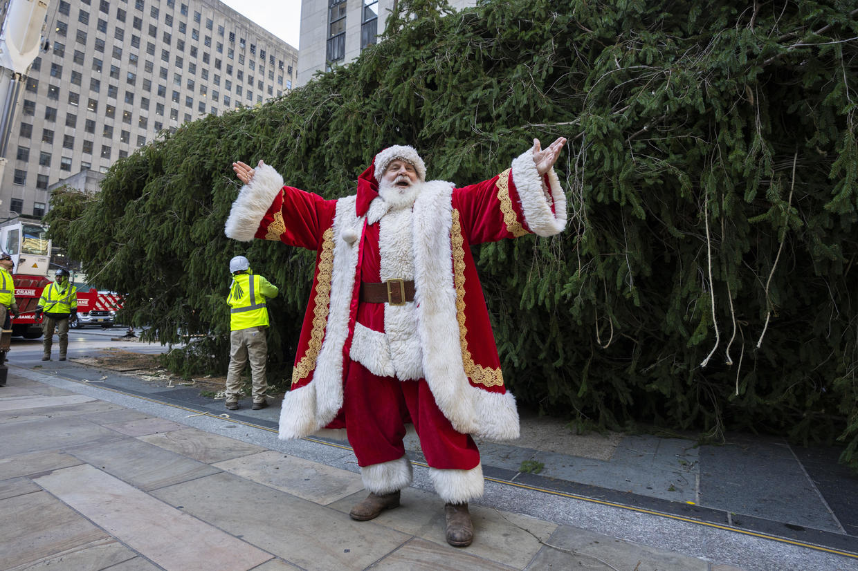 Rockefeller Center tree lighting is happening tonight in NYC. Here's