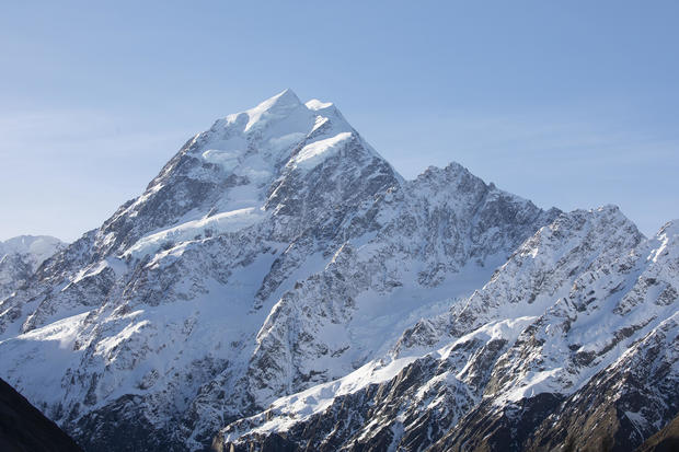 Mount Cook National Park In New Zealand 