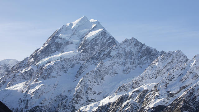 Mount Cook National Park In New Zealand 