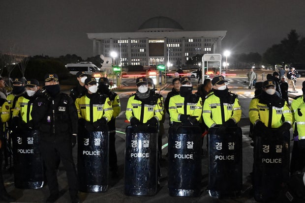 South Korea president declares emergency martial law, warns of communist forces