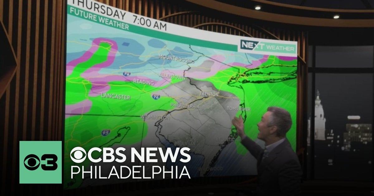 Cold Monday night in Philadelphia region, tracking snow and rain for ...