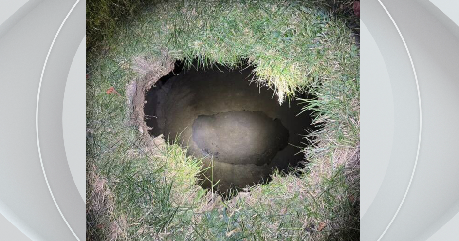 Search for PA Woman in Sinkhole Shifts to Recovery