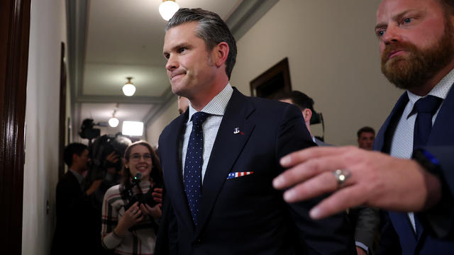 Trump's Nominee For Defense Secretary Pete Hegseth Meets With Lawmakers On Capitol Hill 