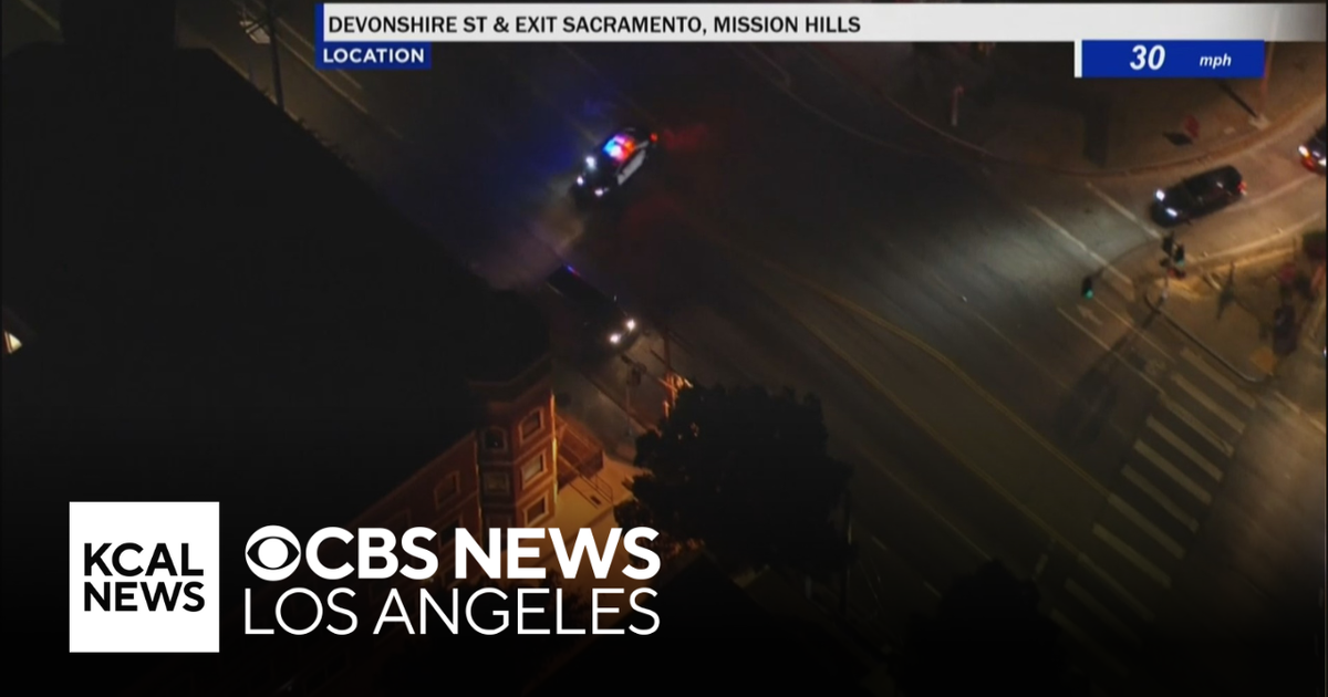 LAPD terminates pursuit of reckless driver in the San Fernando Valley ...