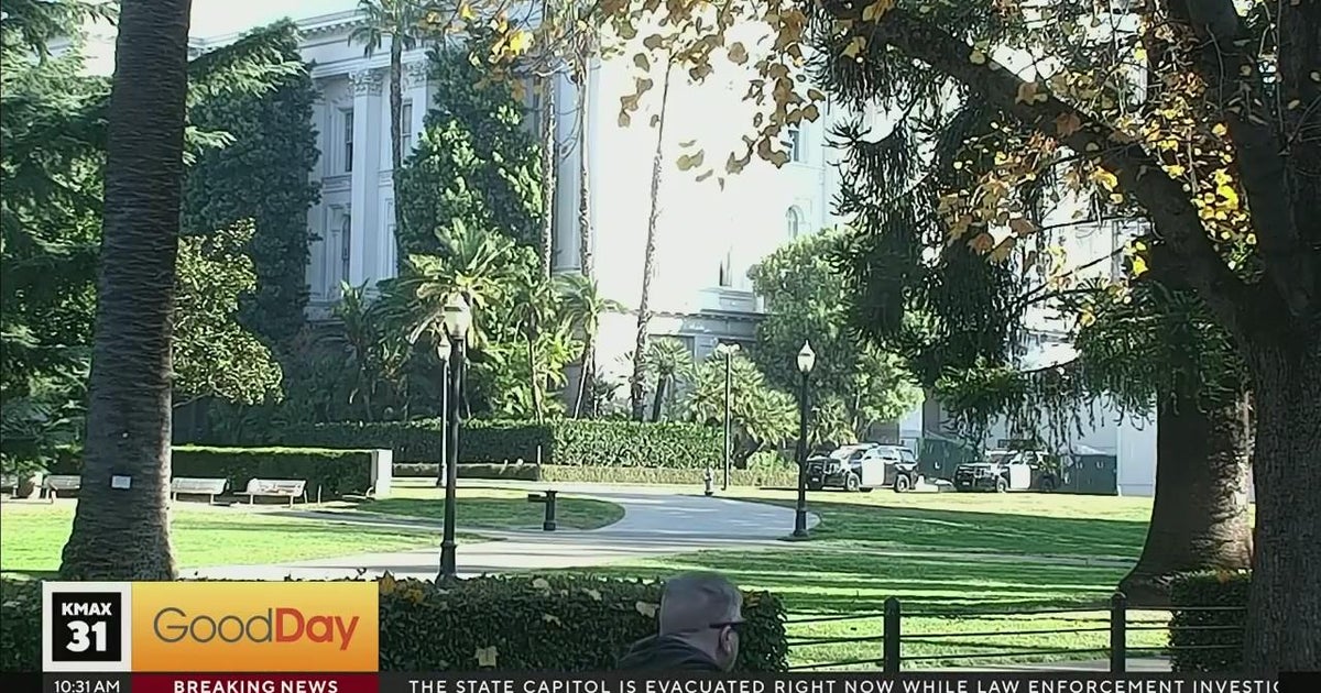 Emailed threat prompts evacuation of California State Capitol