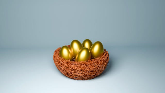 Nest with golden eggs 